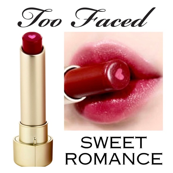 Too Faced Other - NEW Too Faced Too Femme Heart Core Lipstick Shade Sweet Romance